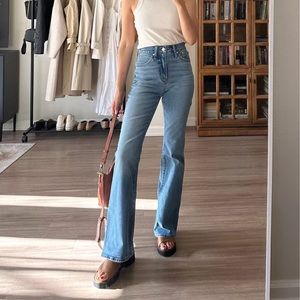 MADEWELL The Perfect Vintage Flare Jean Blue Size 30